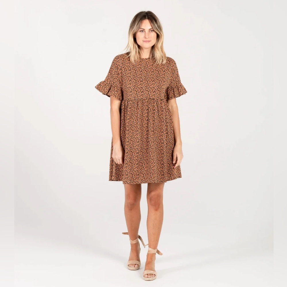 Rylee + Cru babydoll dress S